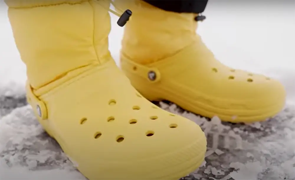 Are Crocs good for snow?