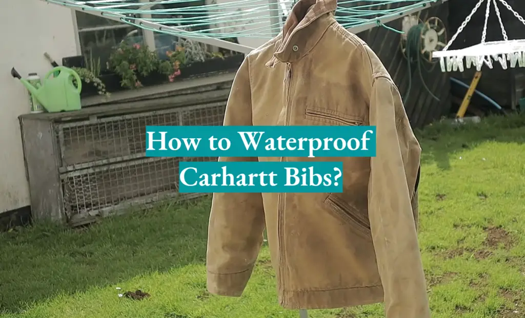 How to Waterproof Carhartt Bibs? WaterproofWiki