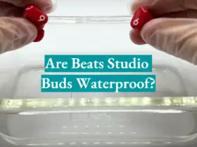 Are Beats Studio Buds Waterproof?