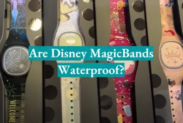 Are Disney MagicBands Waterproof?