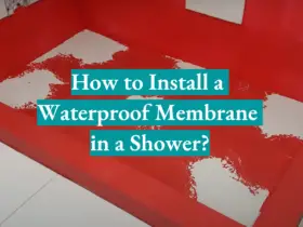 How to Install a Waterproof Membrane in a Shower?