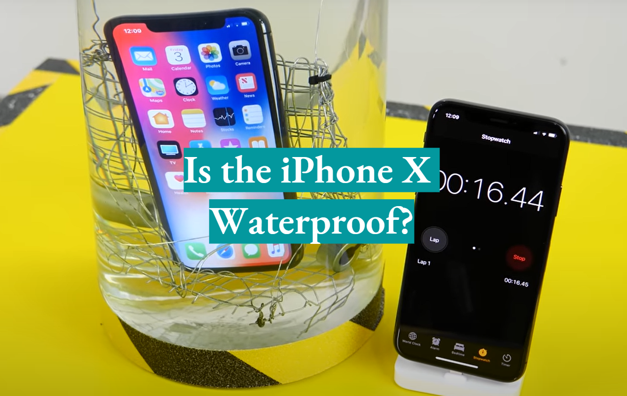 Is the iPhone X Waterproof?