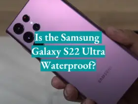 Is the Samsung Galaxy S22 Ultra Waterproof?