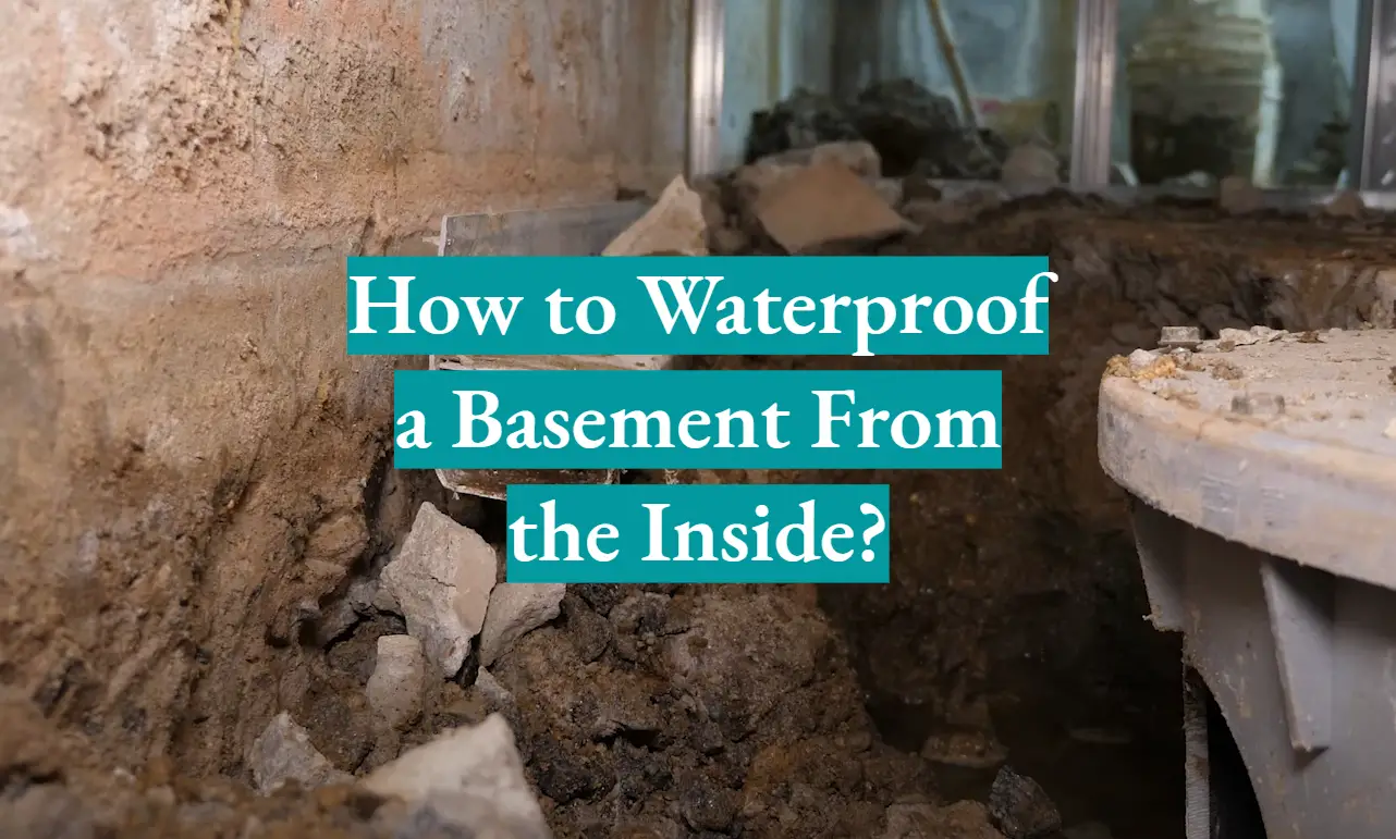 How to Waterproof a Basement From the Inside?